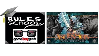 How to Play Ascension (Rules School) with the Game Boy Geek