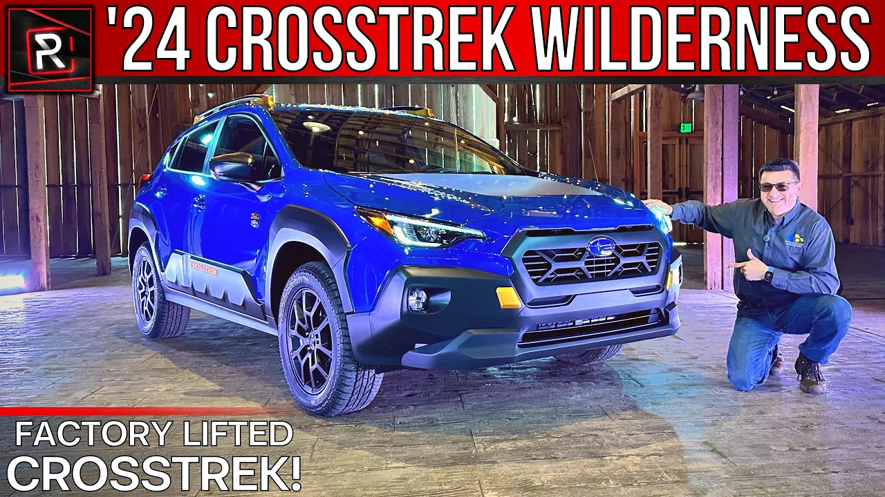 The 2024 Subaru Crosstrek Wilderness Is An Even More Ruggedly Capable Small SUV