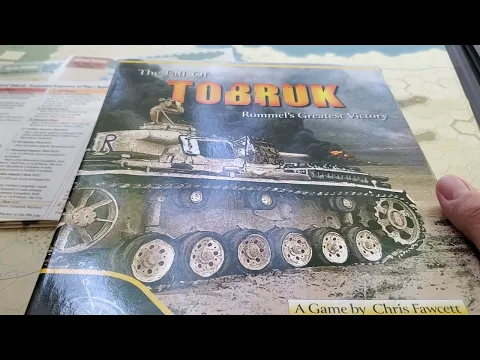 Fall of Tobruk Compass Games detailed look