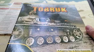 Fall of Tobruk Compass Games detailed look