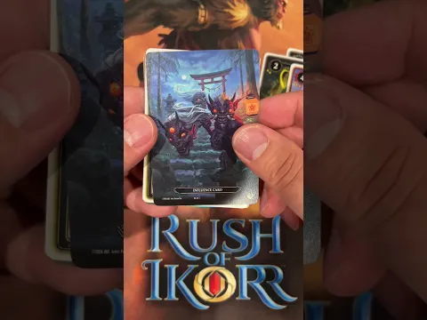 Shiny card?! Pack 1 of Luminary Strike was a success!! #tcg #upperdeckofficial #boardgames