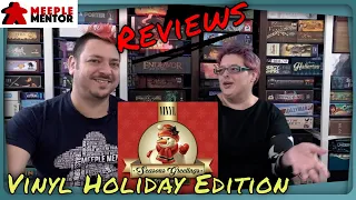 Meeple Mentor Reviews VINYL Holiday Edition