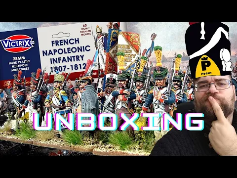 Unboxing French Napoleonic Infantry 1807 - 1812 from Victrix Miniautres