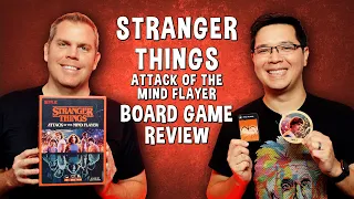 Review of Stranger Things Attack of the Mind Flayer - Netflix Board Game