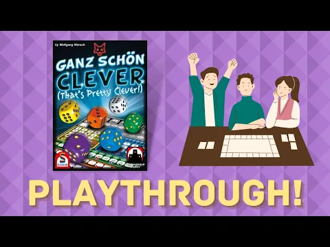 Ganz Schon Clever - Solo Playthrough!