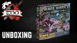 Mage Wars Academy Board Game Unboxing
