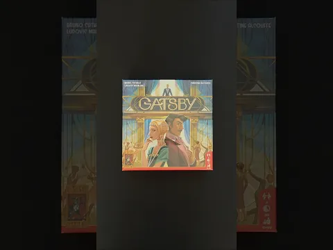 Gatsby - 999 Games - unboxing