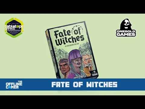Tabletop Gaming Live 2022 - Fate of Witches (Onebold Studio) 🏻‍️