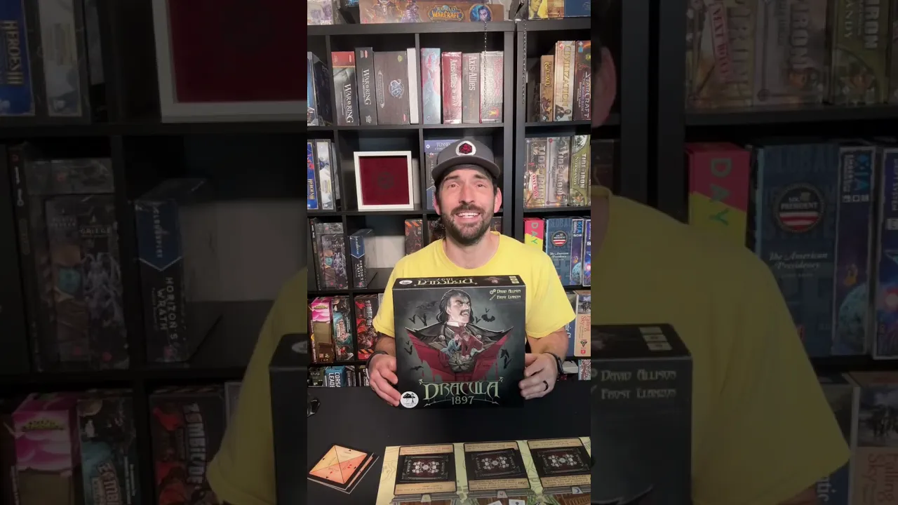 Battlestar Dracula? Dracula Social Deduction Board Game!