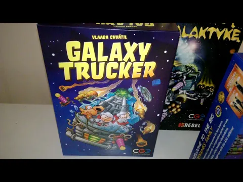 Galaxy Trucker - unboxing
