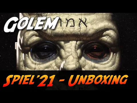 Golem - SPIEL 21 Neuheit Unboxing (Cranio Creations)