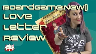 Love Letter Gameplay Review - BoardGame.new()