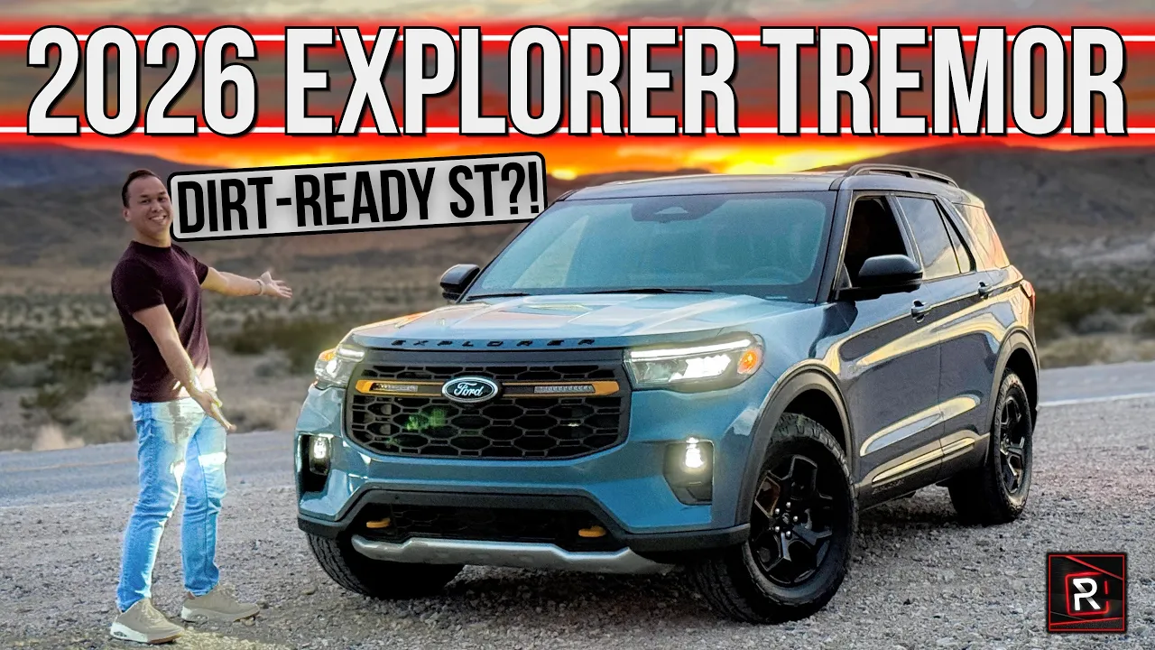 The 2026 Ford Explorer Tremor Is An Adventure Seeking Off-Road SUV With Tremendous Power