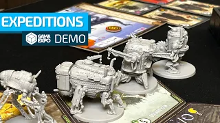 We get lost in Stonemaier's Expeditions—GAMA Expo 2023 preview