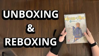 Joan of Arc - Orleans Draw & Write Game Unboxing & Reboxing - What's in the Box?