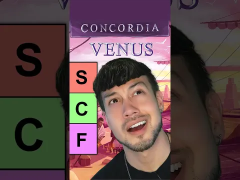 Concordia Venus Ranked In 10 Seconds