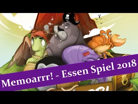 Memoarrr - Brief Overview - Essen Spiel 2018 - JTRPodcast