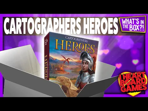 Cartographers Heroes Unboxing: What's In The Box?!