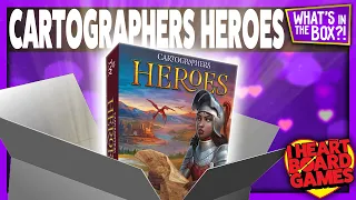 Cartographers Heroes Unboxing: What's In The Box?!