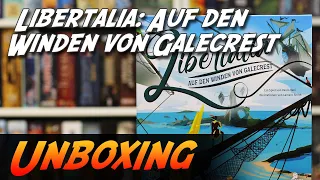 Libertalia: Auf den Winden von Galecrest - Brettspiel Unboxing (Feuerland Spiele)
