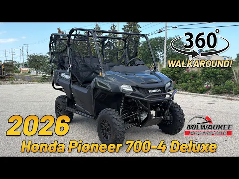 2026 Honda Pioneer 700-4 Deluxe Thumbnail