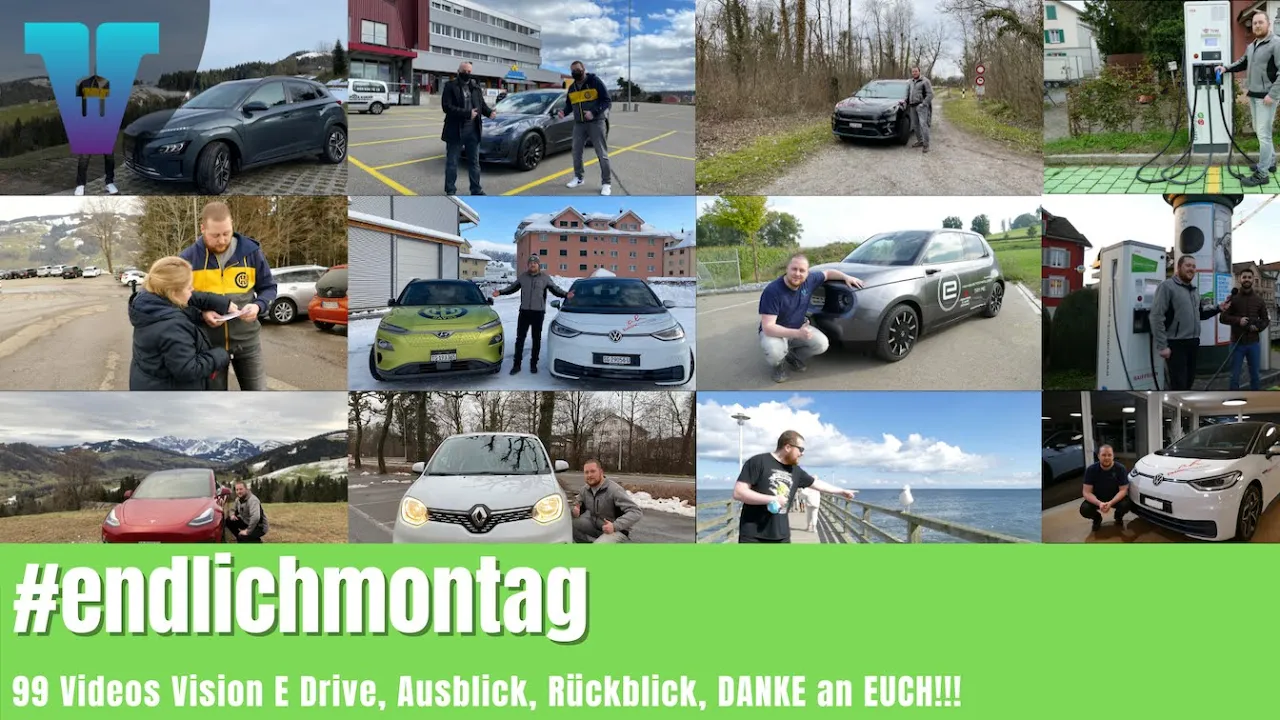 99 Videos Vision E Drive Rückblick und Ausblick - #endlichmontag [Deutsch 4K] | Vision E Drive #99