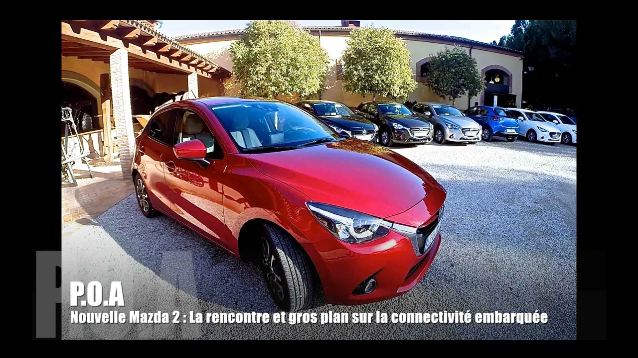 Nouvelle Mazda 2 2015 : la découverte et gros plan sur la connectivité - Essai 1/3