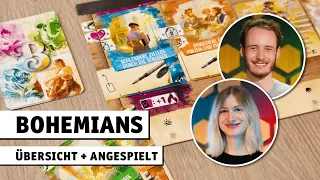 Bohemians | Übersicht + Angespielt | Pegasus Spiele