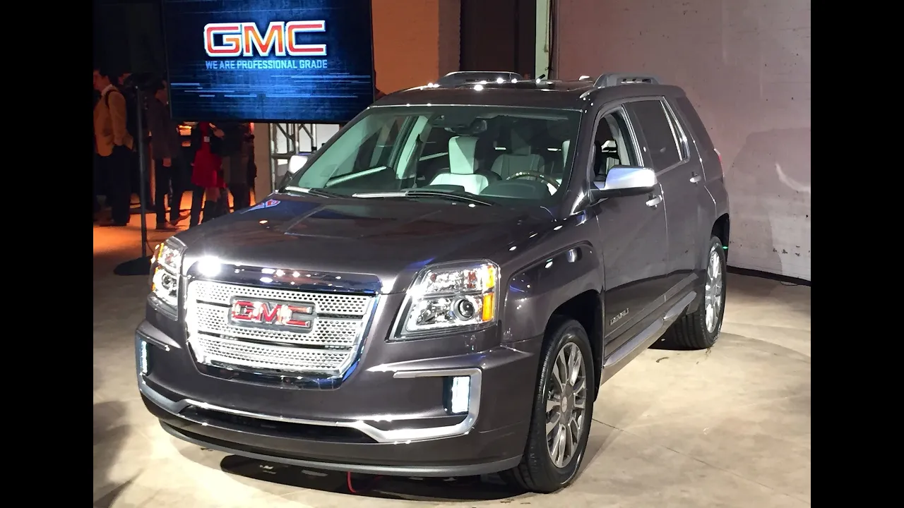 2016 GMC Terrain Denali - 2015 New York Auto Show One Take
