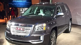 2016 GMC Terrain Denali - 2015 New York Auto Show One Take