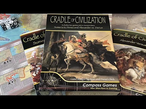 Cradle of Civilization (Compass Games) - Unbox & First Look
