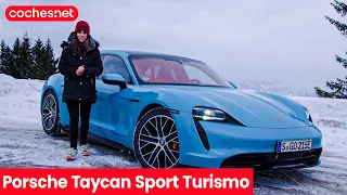 Porsche Taycan Sport Turismo | Prueba de gama / Test / Review en español | coches.net