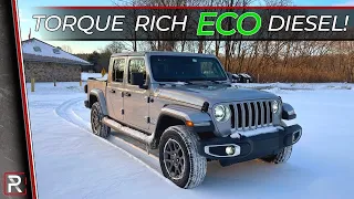 The 2021 Jeep Gladiator EcoDiesel is a Powerful & Efficient Lifestyle Truck