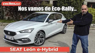 Seat León e-Hybrid en el Eco-Rally Castellón 2021 | Prueba / Test / Review en español | coches.net