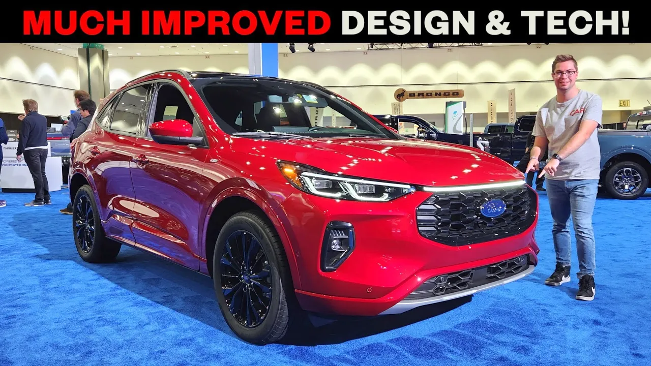 2023 Ford Escape // REFRESHED, but is it now BETTER than CR-V or RAV4??