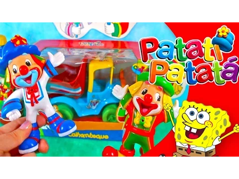 BRINQUEDOS SURPRESAS DO PATATI PATATÁ CALHAMBEQUE - EPISÓDIO COMPLETO