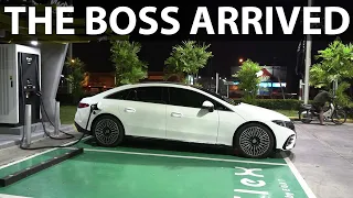 Mercedes EQS 500 4Matic Bangkok challenge