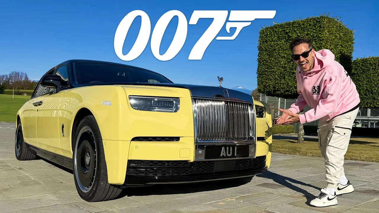 World’s Only $20 million Goldfinger Rolls-Royce