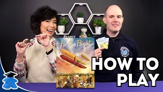 First in Flight - ✈️🧑✈️How to Play Board Game.