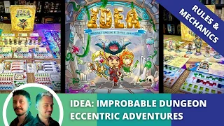 I.D.E.A - Improbable Dungeons Eccentric Adventures: Rules & Mechanics Preview.