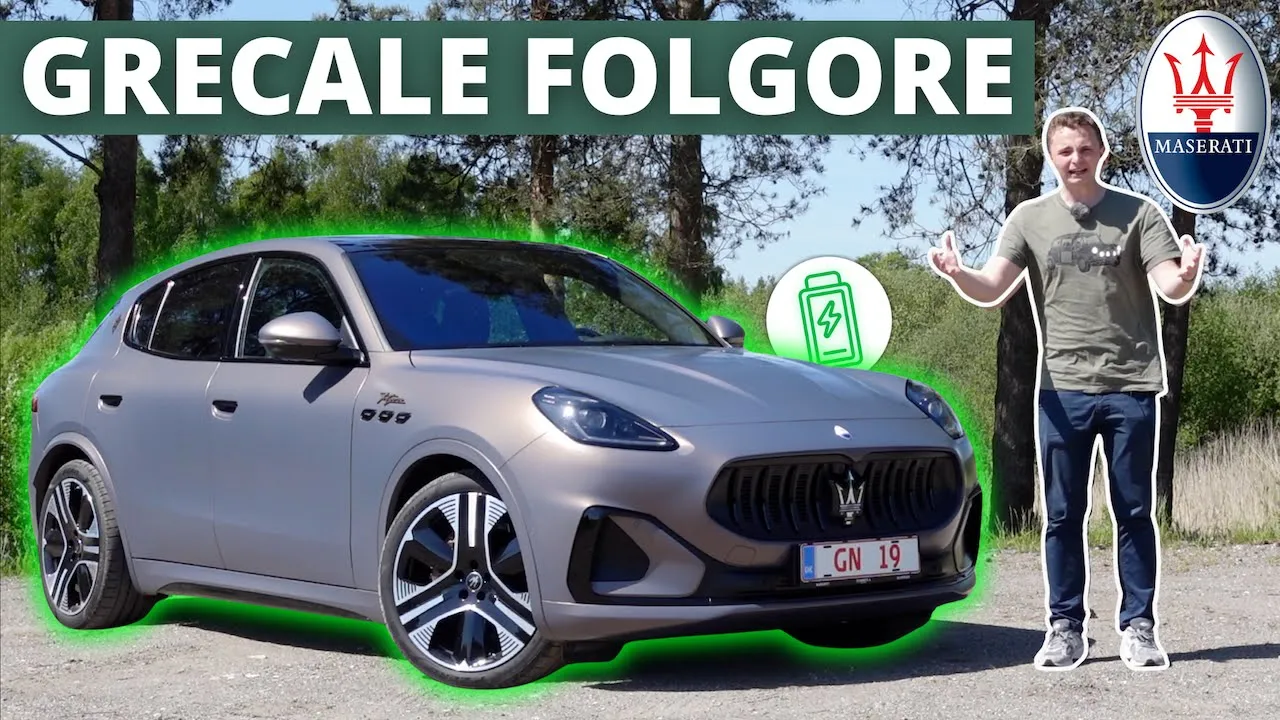 Kan ELEKTRISK Maserati slå Porsche Macan EV...? Maserati Grecale Folgore TEST