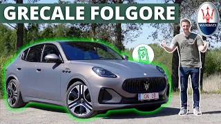 Kan ELEKTRISK Maserati slå Porsche Macan EV...? Maserati Grecale Folgore TEST