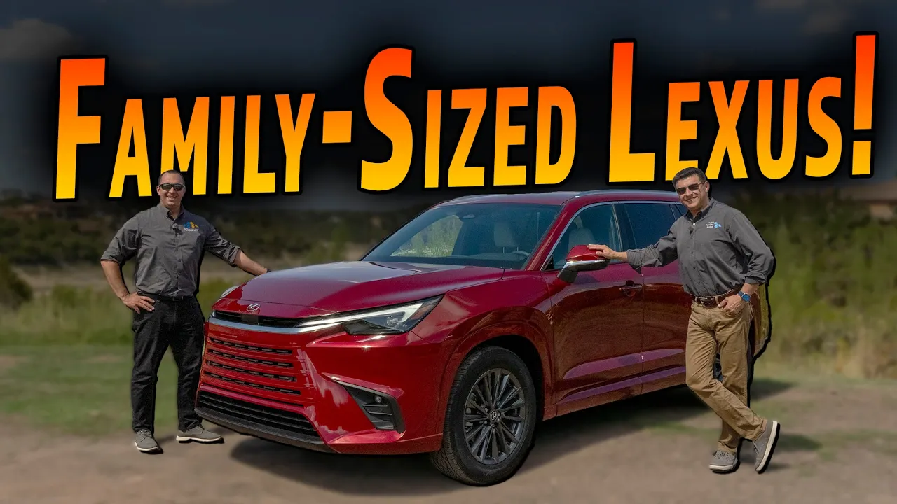 2024 Lexus TX 350 & TX 500h First Drive | The Super-Sized Lexus
