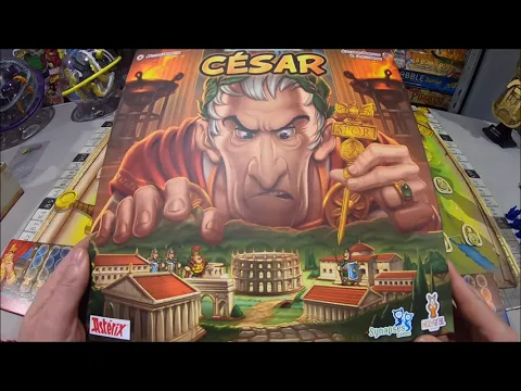 L'empire de César - Partie à 2 joueurs en vidéo avec règles du jeu en Français. Holy Grail Games.