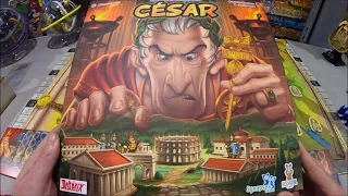 L'empire de César - Partie à 2 joueurs en vidéo avec règles du jeu en Français. Holy Grail Games.