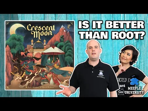 Crescent Moon - Asymmetrical wargame review, is it better than Root?