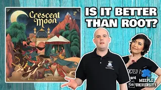 Crescent Moon - Asymmetrical wargame review, is it better than Root?
