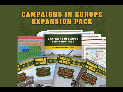 Virtual Unbox - Campaigns in Europe Expansion - Decision Games