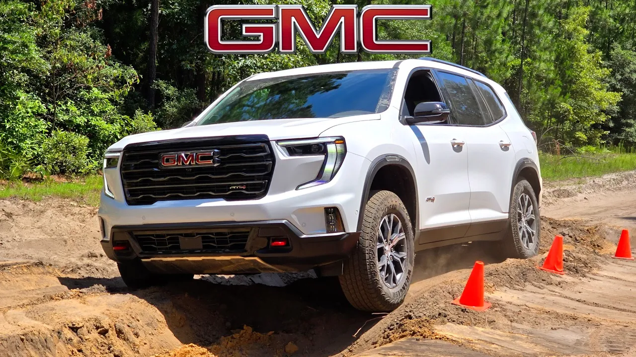 Is the New 2024 GMC Acadia AT4 Truly Off-Road Ready?? We Test it Out!