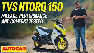 TVS Ntorq 150 - Finding the sweet spot | Road Test | Autocar India
